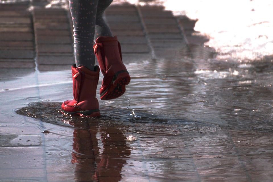 Les bottes de pluie